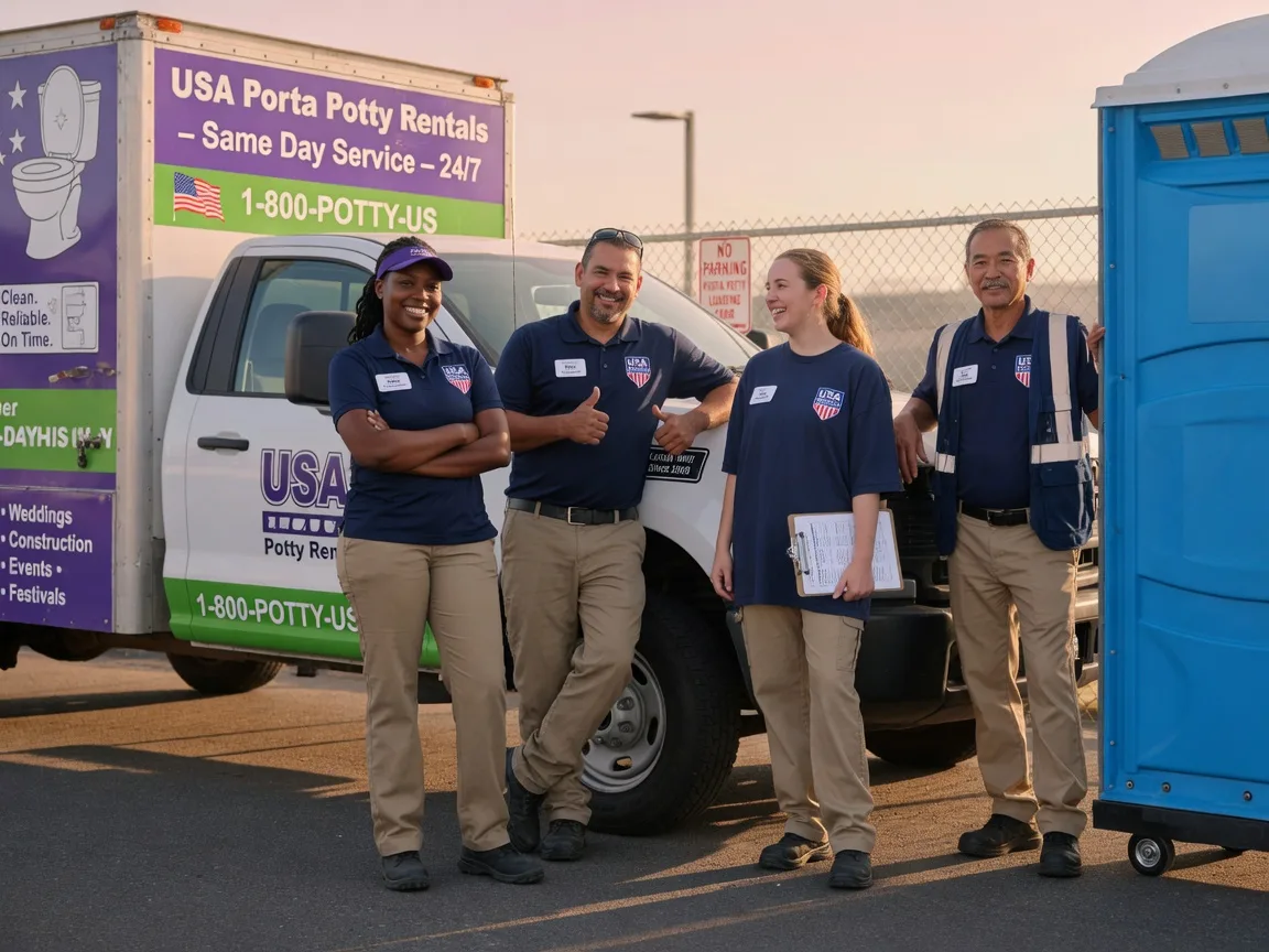 Porta Potty Rental company in Maurertown, VA